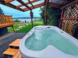 Beachfront Retreat | Hot Tub, Firepit & Sound View - Image 4