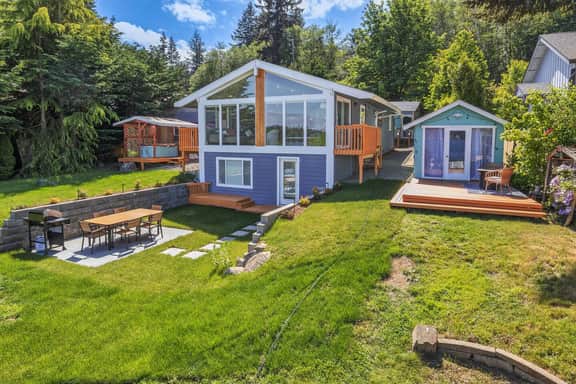 Beachfront Retreat | Hot Tub, Firepit & Sound View - Image 2